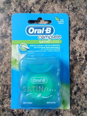 Oral-b Complete Satinfloss Dental Floss - Mint - 50m/2pk : Target