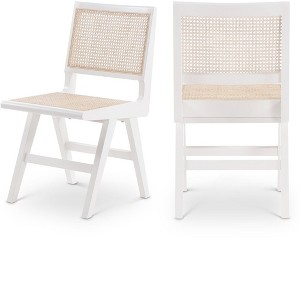 Meridian Furniture,Preston Wood Dining Side Chair, Set of 2 - 1 of 4