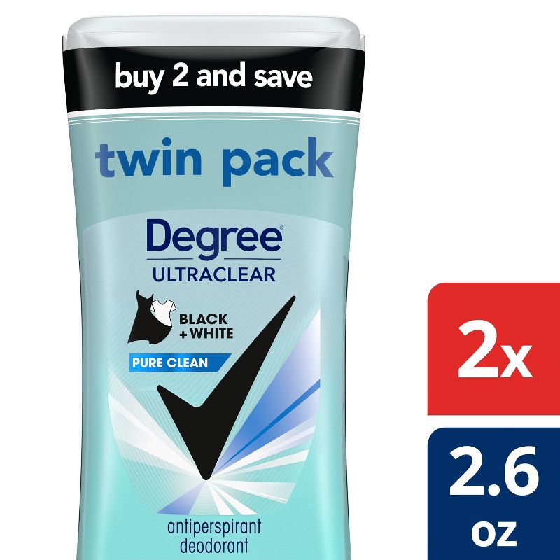 Degree Ultra Clear Pure Clean Antiperspirant & Deodorant - 2.6oz, 1 of 11