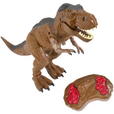 Contixo DB1 Remote Control Walking Dinosaur Toy, 2.4GHz Light-Up Eyes, Roaring T-Rex with Smoke & Sounds for Kids Ages 3-8