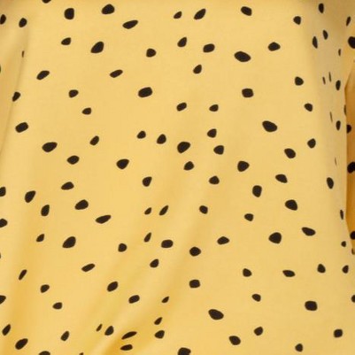 cornsilk black dot