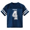 NFL Dallas Cowboy Dak Prescott Boys' Short Sleeve Toddler Jersey - 2 of 3