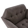 Sapphtopaz Accent Chair Wood Frame Button Tufted Lounge Chair Modern Living Room Chair Comfy Chair for Living Room - 4 of 4