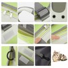 Unique Bargains Pet Carrier Bag Foldable Transport Box Green - 4 of 4