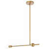 Elegant Lighting Brees 1 light Brass pendant - 4 of 4