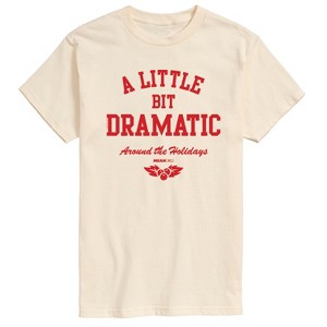 Men's - Mean Girls - Little Bit Dramatic Around Holidays Short Sleeve Graphic T-Shirt - 1 of 4