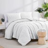 Southshore Fine Living Clipped Jacquard Chevron Comforter Set - 2 of 4