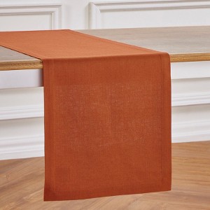 Solino Home Linen Table Runner | Diana Medium Weight - 1 of 4