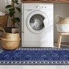 Bordered Machine Washable Area Rugs, Area Rugs for Bedroom, Soft Lightweight Non Slip Indoor Carpet, Living Room Rug - 2 of 4