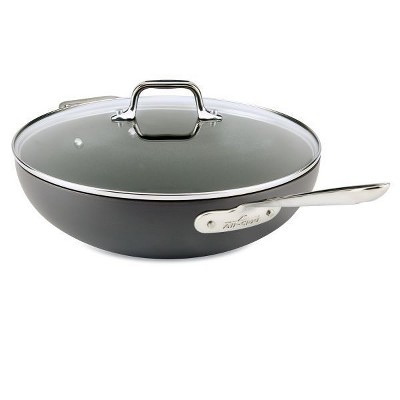 All-Clad 12" Nonstick Chef's Pan with Lid, HA1 Hard Anodized Cookware