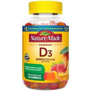 Nature Made Vitamin D3 Adult Gummies - 60ct - 1 of 4