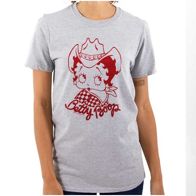 Betty Boop Cowgirl Southern Country Womens Graphic T Shirt Tees Brisco Brands
