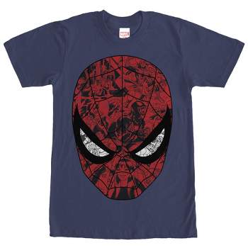 Men's Marvel Spider-Man Mask T-Shirt