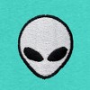 Dalix Mens Lil Alien Midweight Garment Dye Tee - 2 of 4