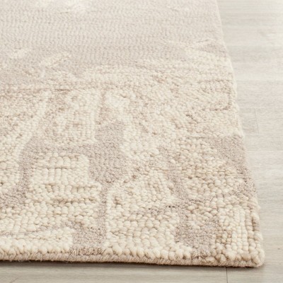Winter Taupe Hand-Tufted Wool Abstract 5' x 8' Rug