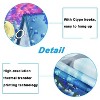 LunaLulinlk Blue Sea World Dolphin Shower Curtain and Rug Sets - 4 of 4