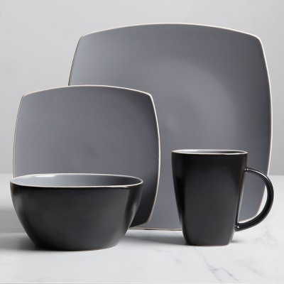 Gray Square Dinnerware Sets Target