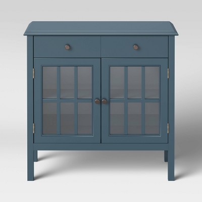Windham 2 Door Cabinet with Drawers - Overcast - Threshold™