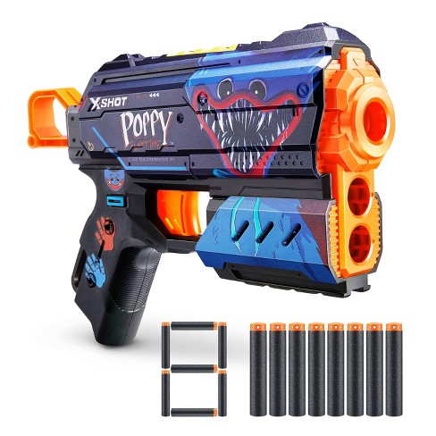 Zuru X-shot Skins Flux Poppy Playtime Jumpscare Dart Blaster : Target