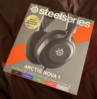 SteelSeries Arctis Nova 1 Over-Ear Gaming Headset - Black 850014119713