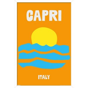 Trends International Reinders: Destinations - Destination Capri Framed Wall Poster Prints - 1 of 4
