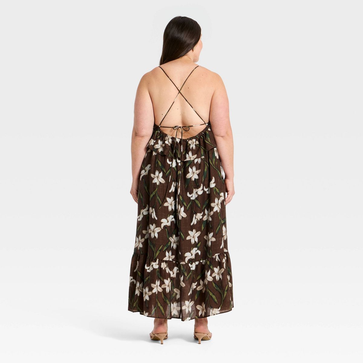 Women's Ruffle Maxi Dress - A New Day™ - thumbnail 5