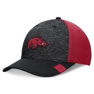 NCAA Arkansas Razorbacks Structured Sublimated Hat - Black - 1 of 4