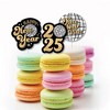 Big Dot of Happiness Disco New Year - DIY Shaped Groovy 2025 NYE Party Cut-Outs - 24 Count - 3 of 4