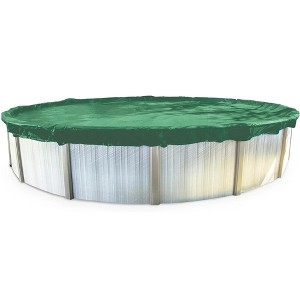 Swimline Hydrotools Supreme Guard Winter Cover for 15x30 Ft Above ...