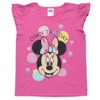 Disney Minnie Mouse 3 Pack T-Shirts Infant to Toddler - 3 of 4