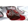 1955 Mercedes-Benz 300 SLR "Uhlenhaut Coupe" Silver with Red Interior 1/18 Diecast Model Car by CMC - image 2 of 4