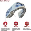 SafeJawz NITRO Triple Layer Shock Cage Sports Mouth Guard with Case and Disinfectant Spray Bundle Kit for Basketball, Football, MMA, Hockey, Wrestling - 2 of 4