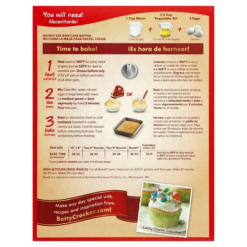 Inspiration Your Birthday Cake Design Betty Crocker Cake Mix Recipes Lemon