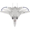 Grumman F-14 Tomcat Fighter Aircraft "VF-114 Aardvarks" (CVN-65) Aircraft Carrier Deck 1/200 Diecast Model by Forces of Valor - 4 of 4