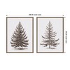 Kate & Laurel All Things Decor 2pc Sylvie Vintage Evergreen Fir Tree Framed Canvas by the Creative Bunch - 2 of 4