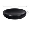Aoibox Marble Soap Dish, Natural Stone Sponge Holder for Bathroom, Kitchen Sink, Handcraft Soap Case Organizer, Trinket Plate, Jewelry Tray, etc. - 3 of 4