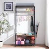 FONTOI Metal Storage Shelves, Adjustable Heavy Duty Shelving Unit, Standing Storage Rack Shelf Organizer - 4 of 4