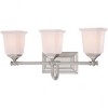 Quoizel Lighting Nicholas 3 - Light Vanity in  Brushed Nickel - 4 of 4