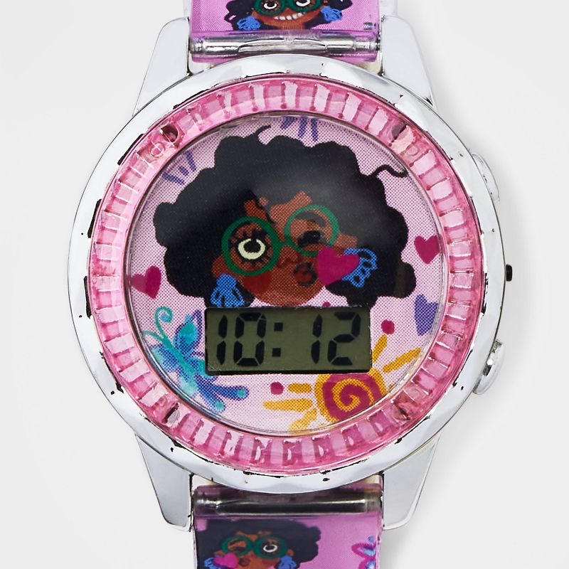 Girls&#39; Disney Encanto LCD Watch - Pink, 4 of 6