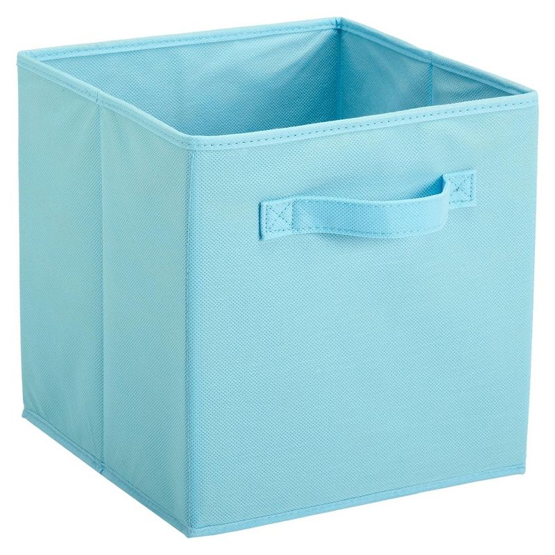 ClosetMaid Cubeicals Fabric Storage Drawer Organizer Bin with Handle for Clothing, Toys, and Home or Office Accessories, Light Blue, 1 of 7