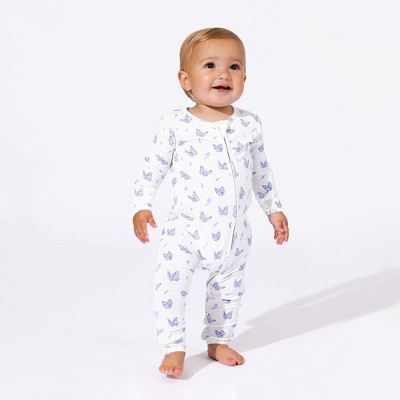 Bellabu Bear Baby Butterfly Bamboo Convertible Footie