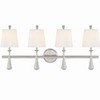 Craftmade Lighting Palmer 4 - Light Vanity in  Brushed Polished Nickel - 4 of 4