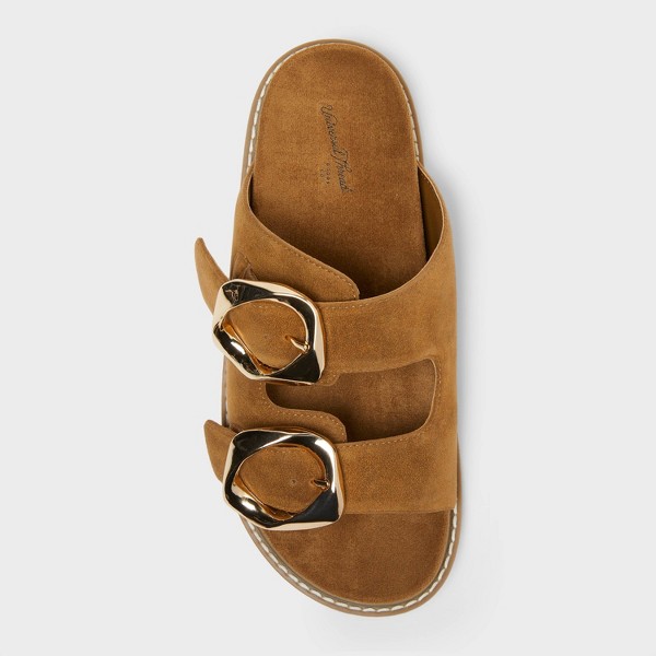 Sandalias Ashton para mujer con plantilla de espuma viscoelástica - Universal Thread™ marrón 3