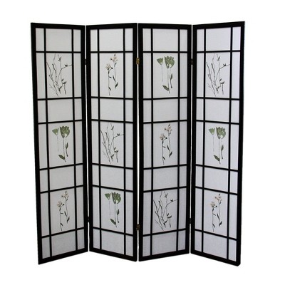 NicBex 3-panel Display Room Divider Portable Wooden Folding Privacy Screen Freestanding Wall Partition for Home & Office