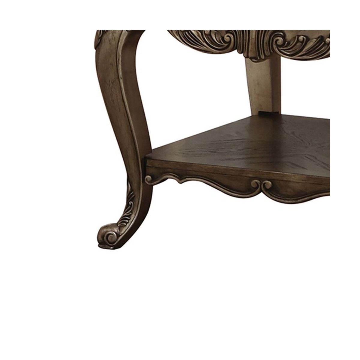 Acme Furniture Ragenardus Accent Table Vintage Oak Finish - thumbnail 5