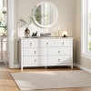 GustoWave 7 Drawers Dresser for Bedroom, 54" Wide Modern Chest of Drawers with Metal Handle, Wooden Dressefor Bedroom, Living Room, Hallway, Entryway - 3 of 4
