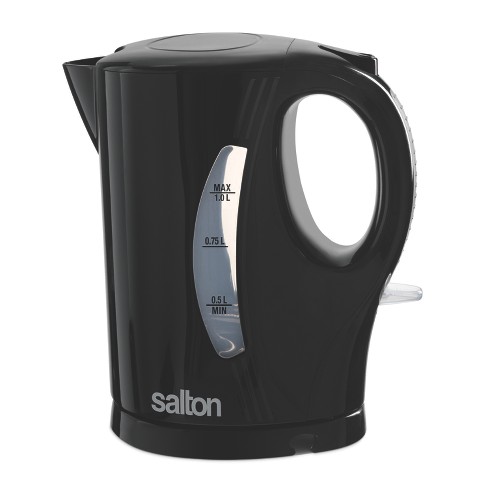 Bodum Bistro Electric Water Kettle, 34 Ounce, 1 Liter, Black