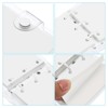 Unique Bargains PVC Transparent Durable Minimalist Binder - 4 of 4