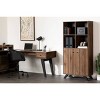 South Shore 65.25" 2 Door Helsy Storage Unit Natural Walnut: Laminated Particle Board, 6 Shelves, Office Cabinet - 2 of 4