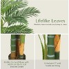 4FT Artificial Golden Cane Palm Tree, Pre Potted Tropical Palm Tree Uv Resistant Fake Plant for Home Decor Office House - 4 of 4